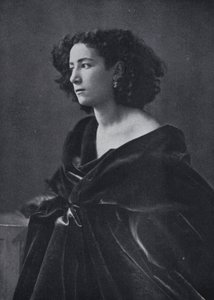 La actriz Sarah Bernhardt de Nadar